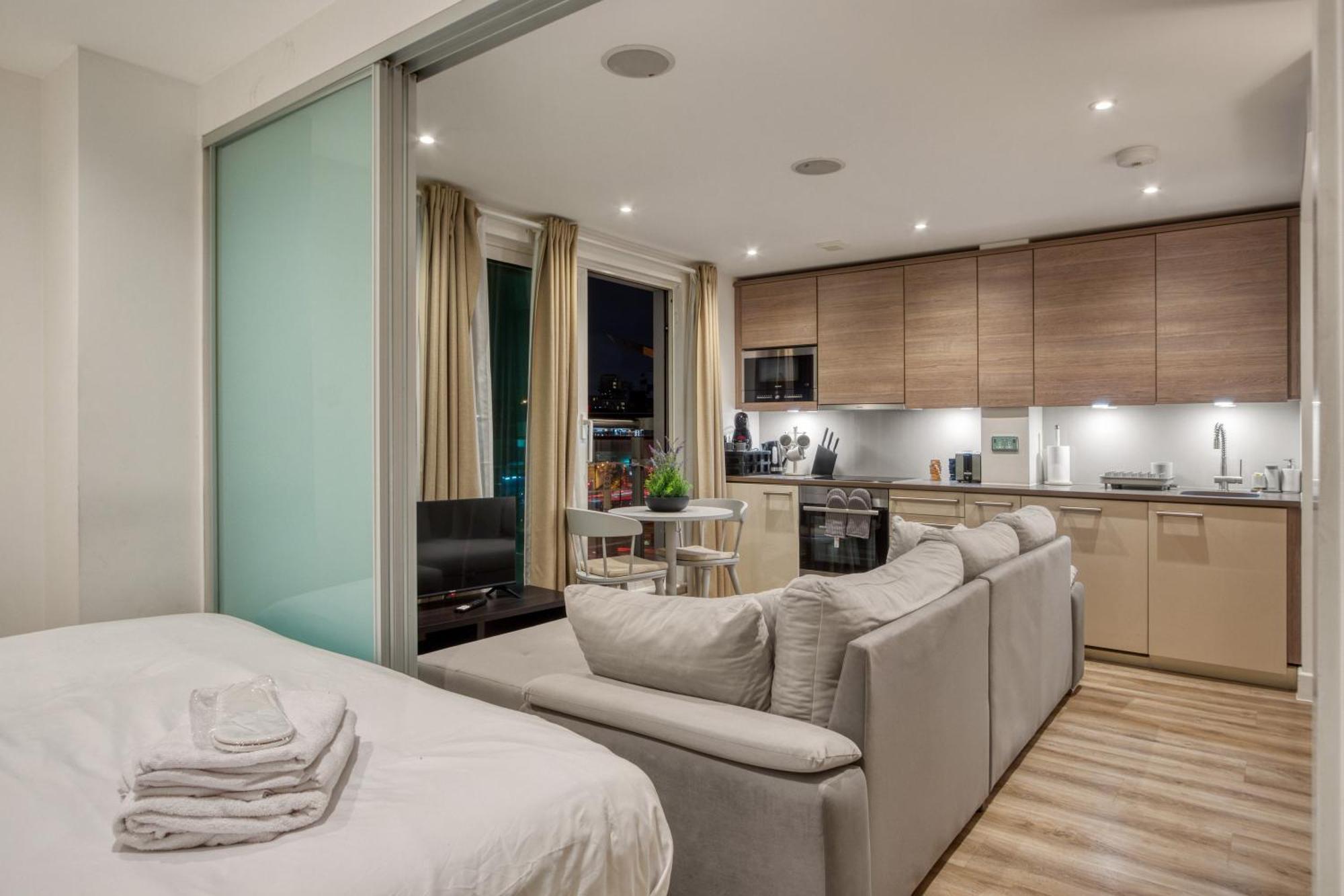 Apartament Stunning 1 Bed With Ac Next To Vauxhall Station
